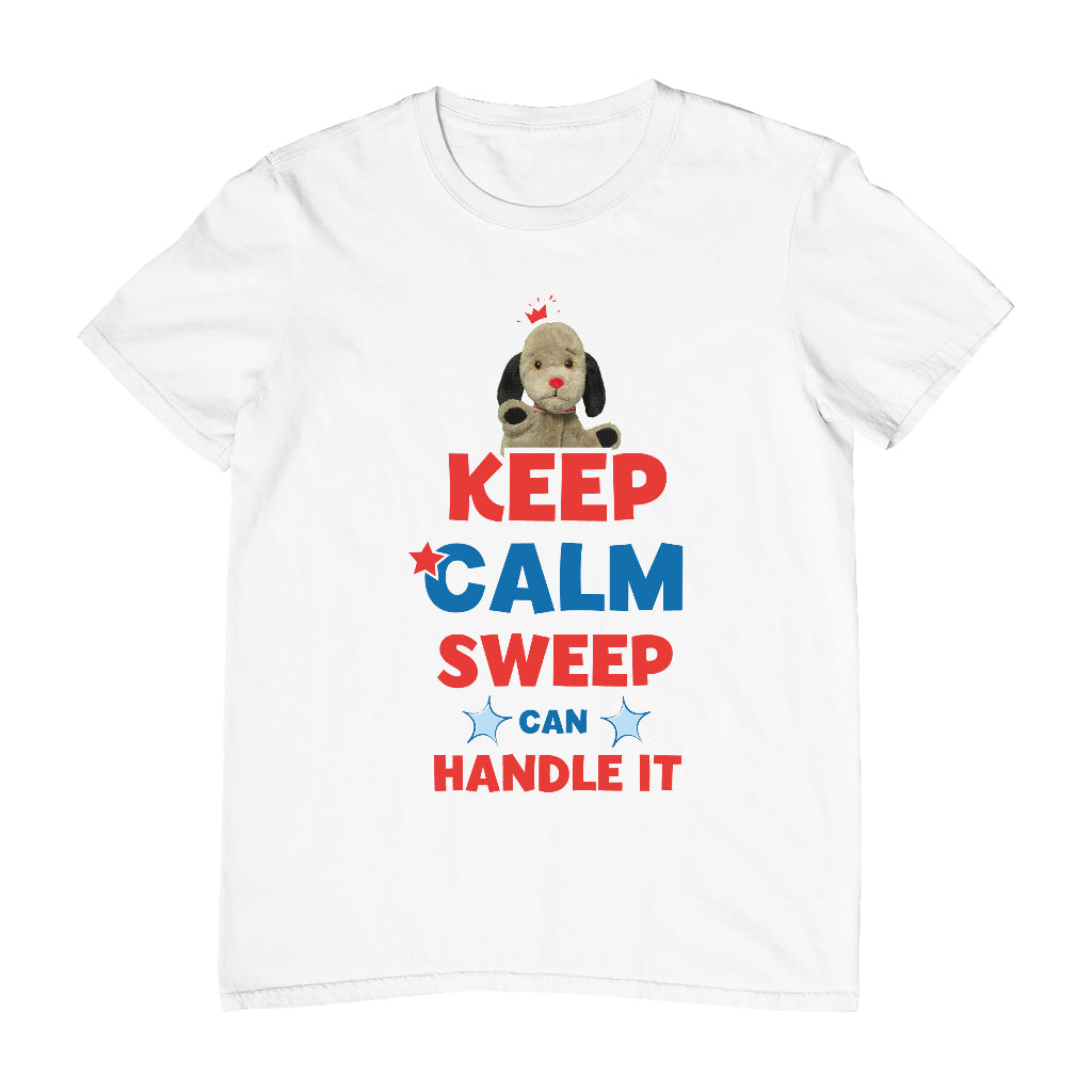 Keep Calm Sweep Can Handle It Men's T-Shirt-Sooty's Shop