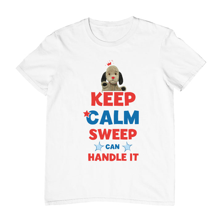 Keep Calm Sweep Can Handle It Men's T-Shirt-Sooty's Shop