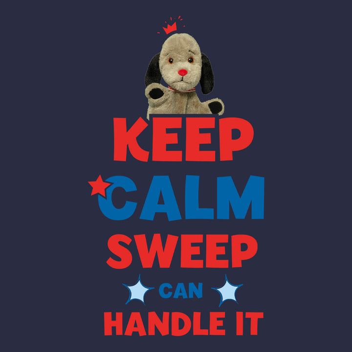 Keep Calm Sweep Can Handle It Mini Hoodie-Sooty's Shop