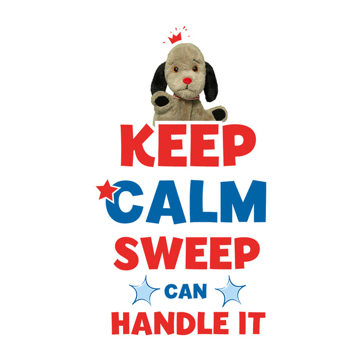 Keep Calm Sweep Can Handle It Kids T-Shirt-Sooty's Shop