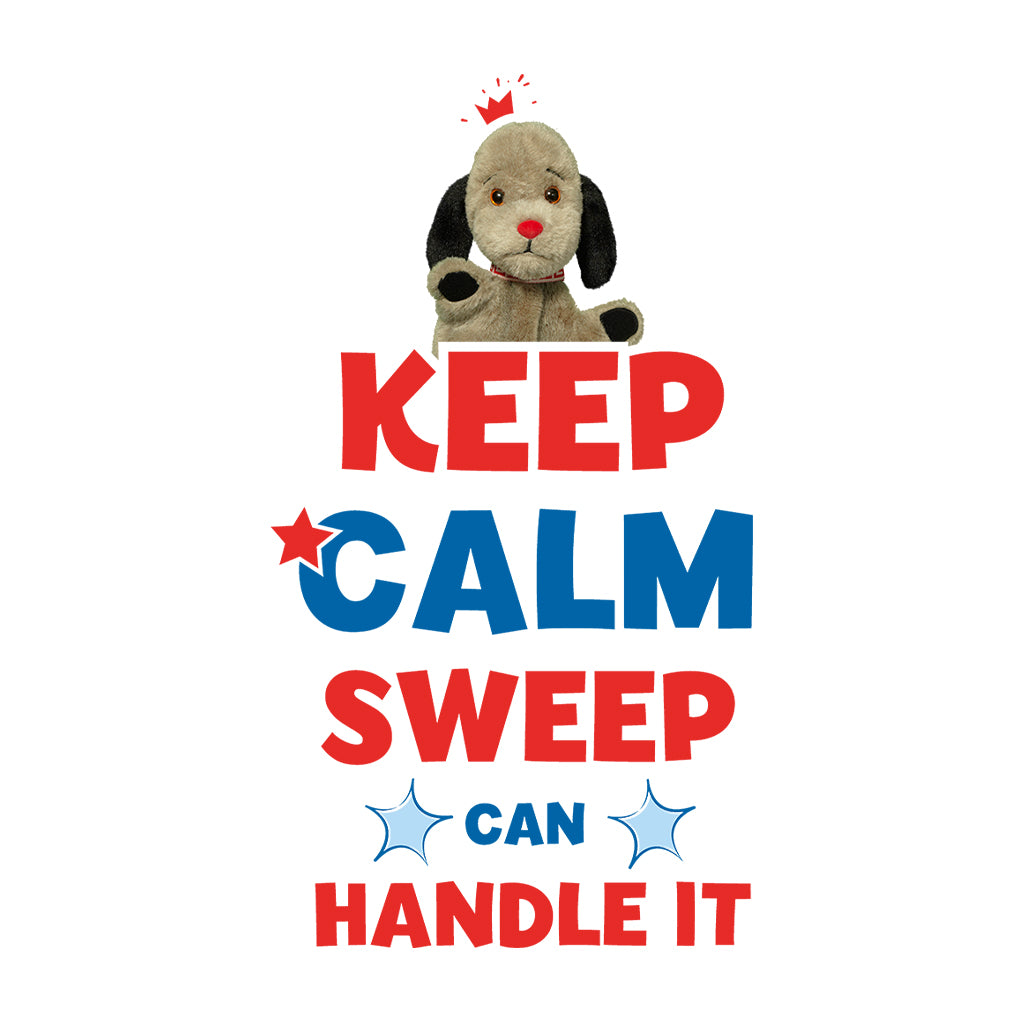 Keep Calm Sweep Can Handle It Women's T-Shirt-Sooty's Shop