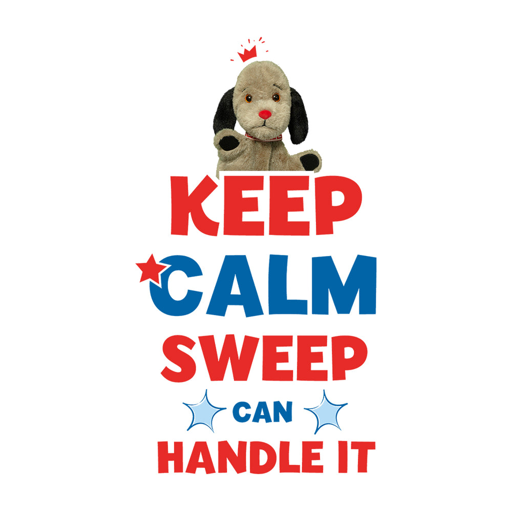 Keep Calm Sweep Can Handle It Men's T-Shirt-Sooty's Shop