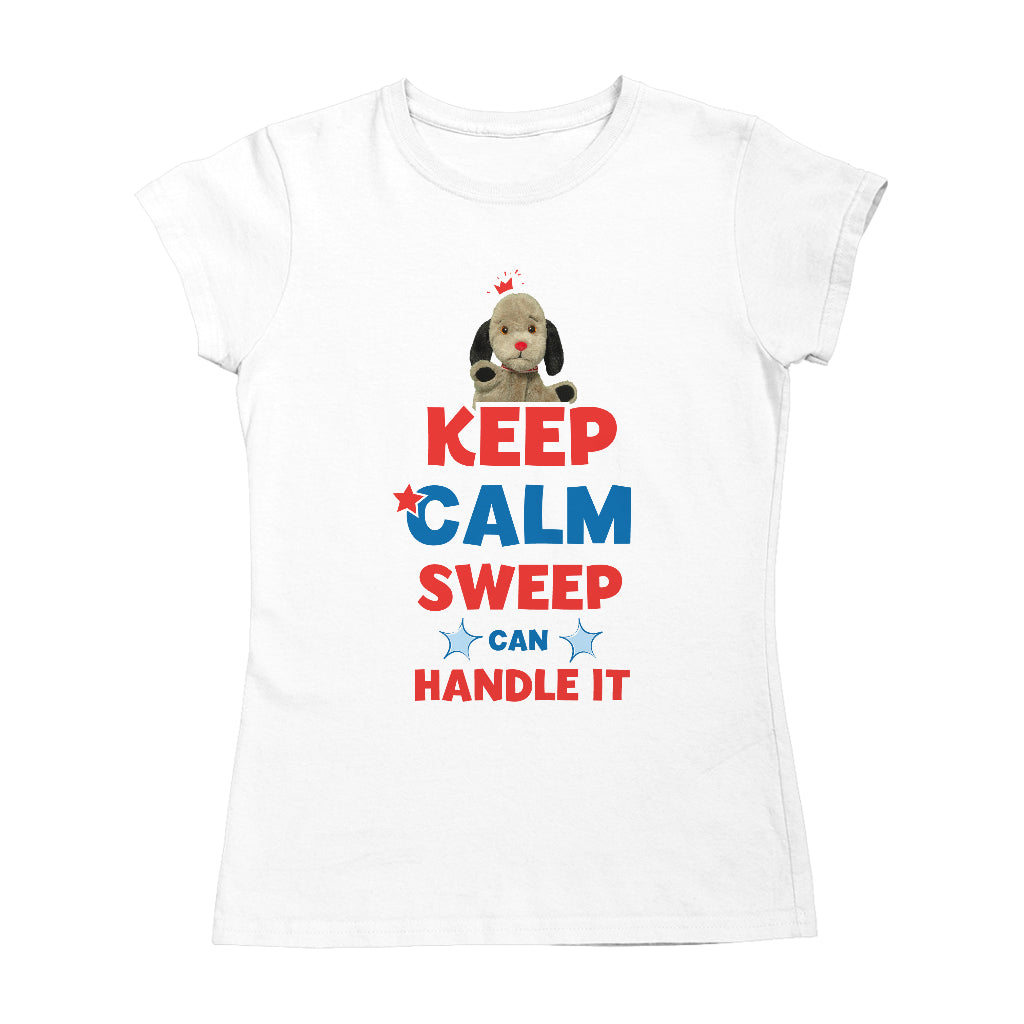 Keep Calm Sweep Can Handle It Women's T-Shirt-Sooty's Shop