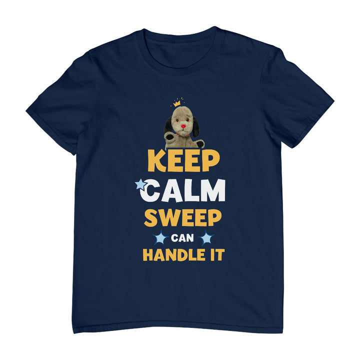 Keep Calm Sweep Can Handle It Men's T-Shirt-Sooty's Shop