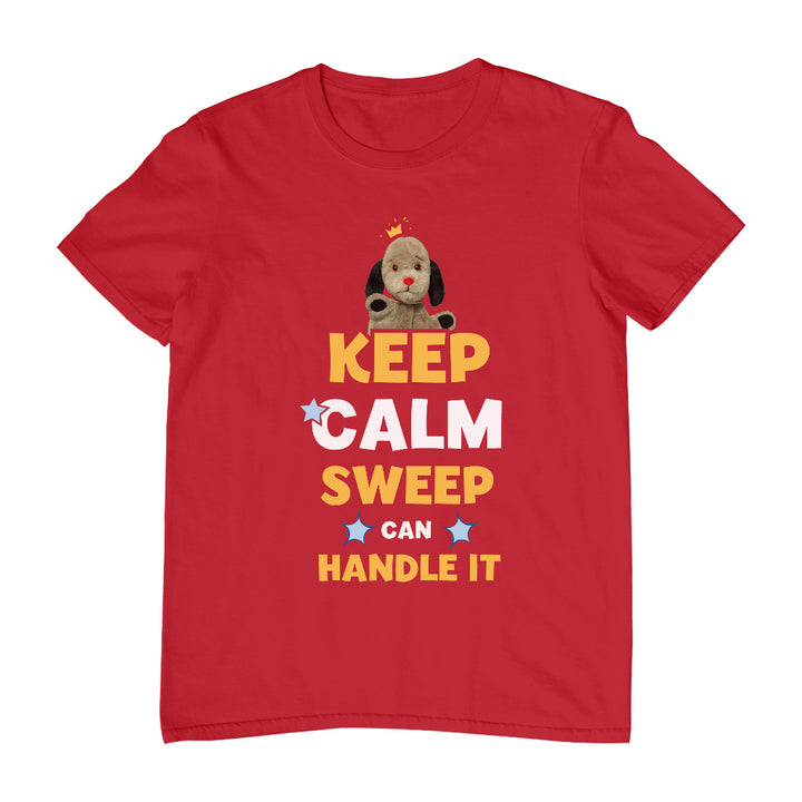 Keep Calm Sweep Can Handle It Men's T-Shirt-Sooty's Shop