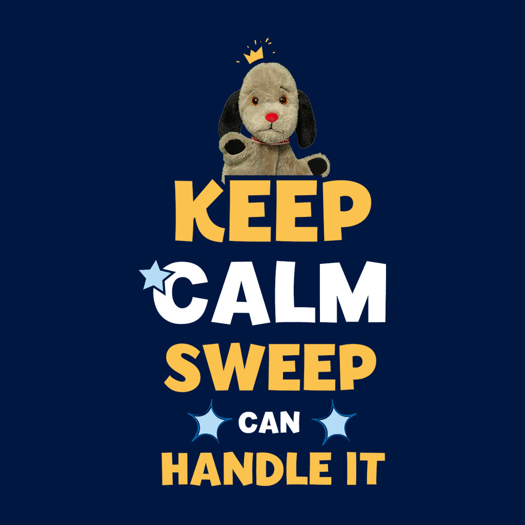 Keep Calm Sweep Can Handle It Kids T-Shirt-Sooty's Shop