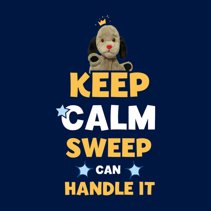 Keep Calm Sweep Can Handle It Kids T-Shirt-Sooty's Shop