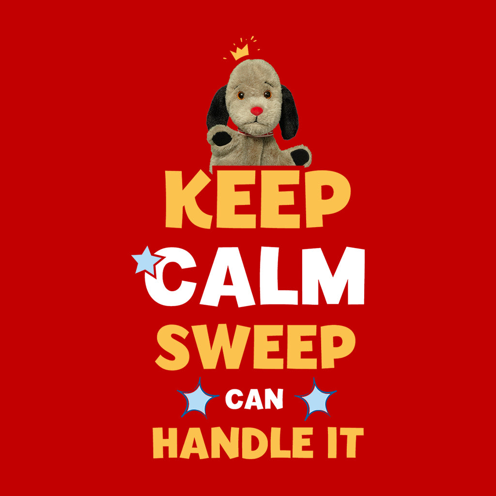 Keep Calm Sweep Can Handle It Kids T-Shirt-Sooty's Shop