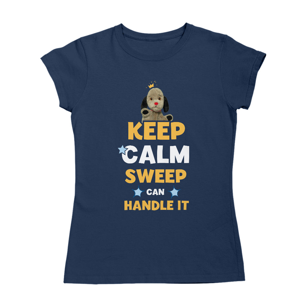 Keep Calm Sweep Can Handle It Women's T-Shirt-Sooty's Shop