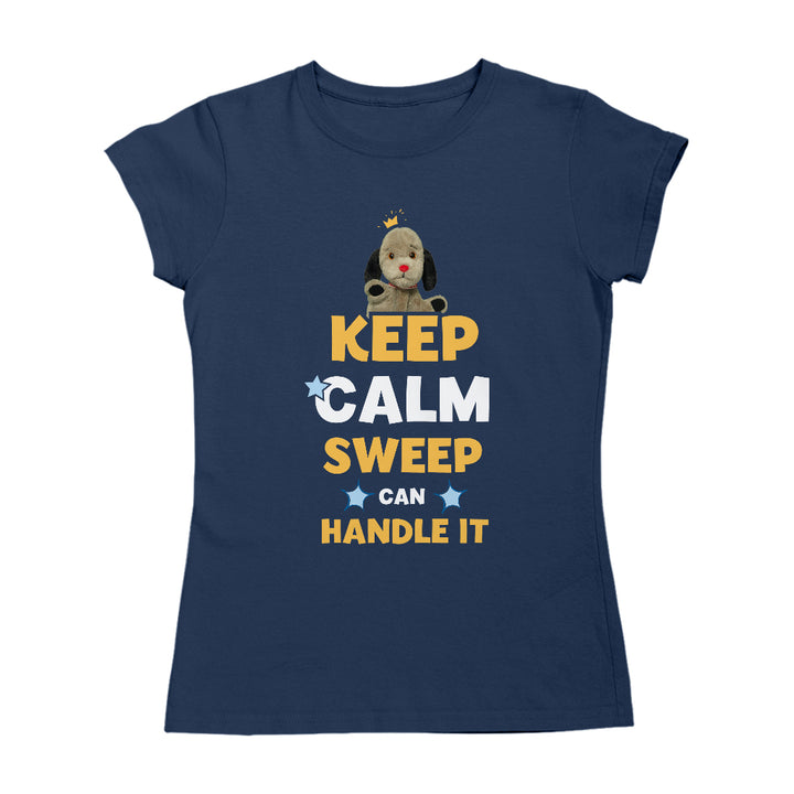 Keep Calm Sweep Can Handle It Women's T-Shirt-Sooty's Shop