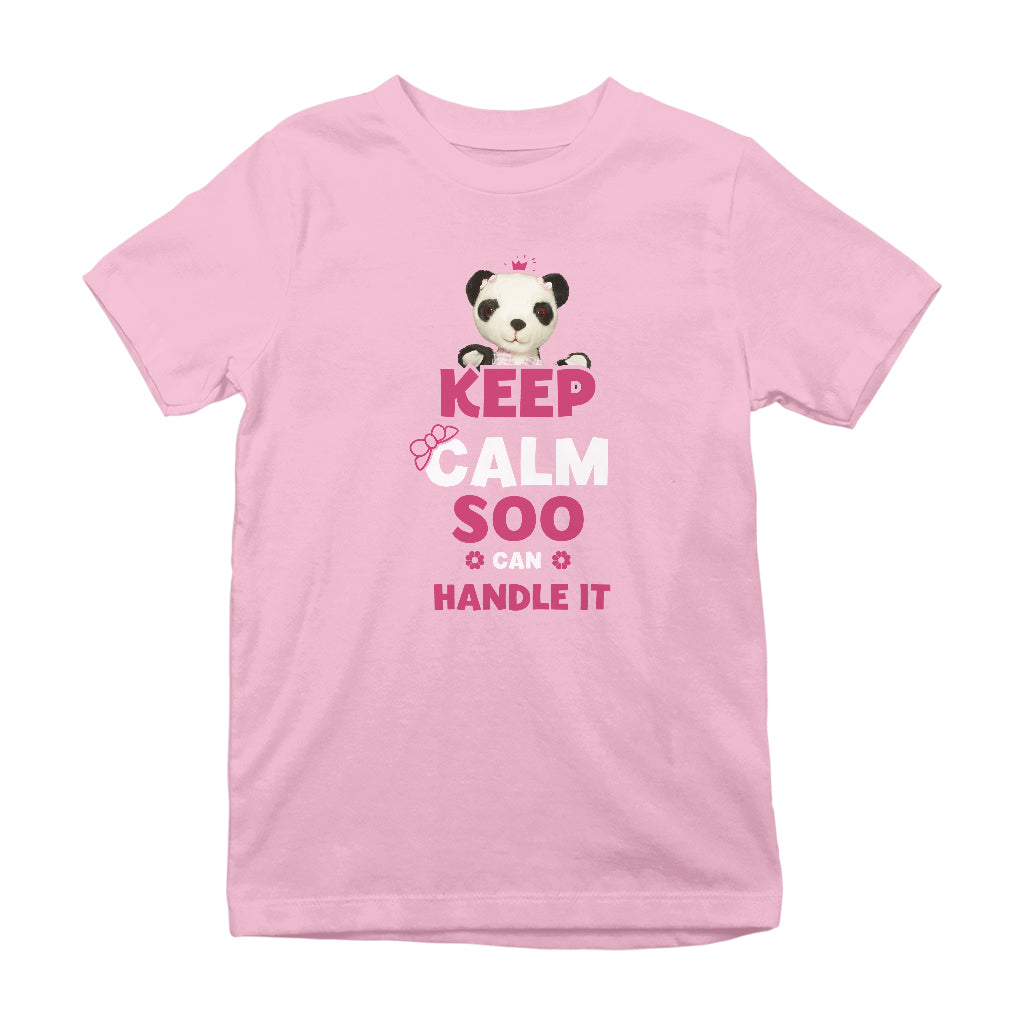 Keep Calm Soo Can Handle It Kids T-Shirt-Sooty's Shop