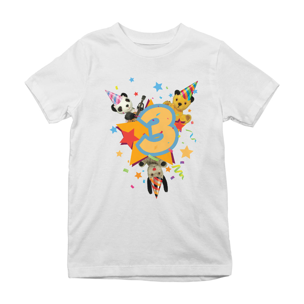 Sooty, Sweep and Soo 3rd - 8th Birthday Kid's T-Shirt-Sooty's Shop