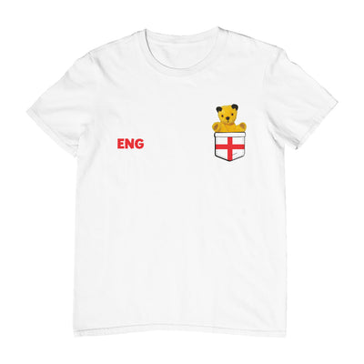 Sooty England Pocket Print Men's T-Shirt-Sooty's Shop