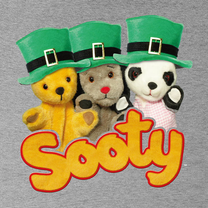 Sooty Sweep And Soo Green Hats St. Patrick's Day Men's T-Shirt-Sooty's Shop