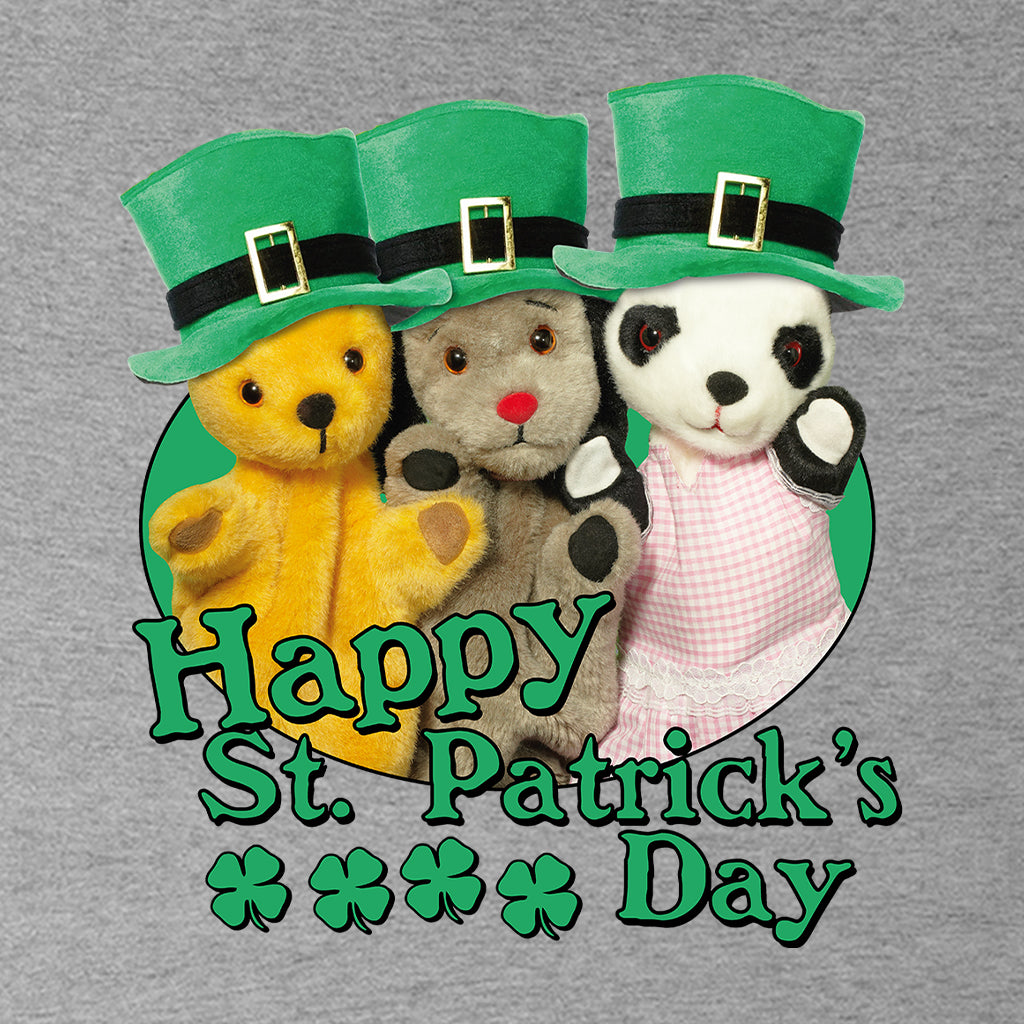 Sooty Sweep And Soo Happy St. Patrick's Day Women's Sweatshirt-Sooty's Shop