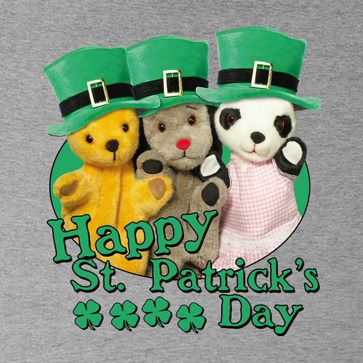 Sooty Sweep And Soo Happy St. Patrick's Day Women's Sweatshirt-Sooty's Shop