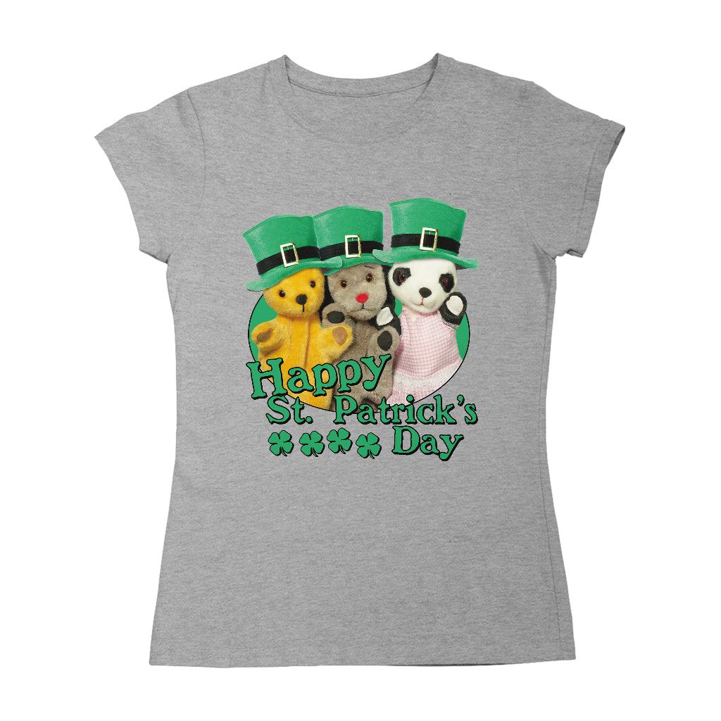 Sooty Sweep And Soo Happy St. Patrick's Day Women's T-Shirt-Sooty's Shop