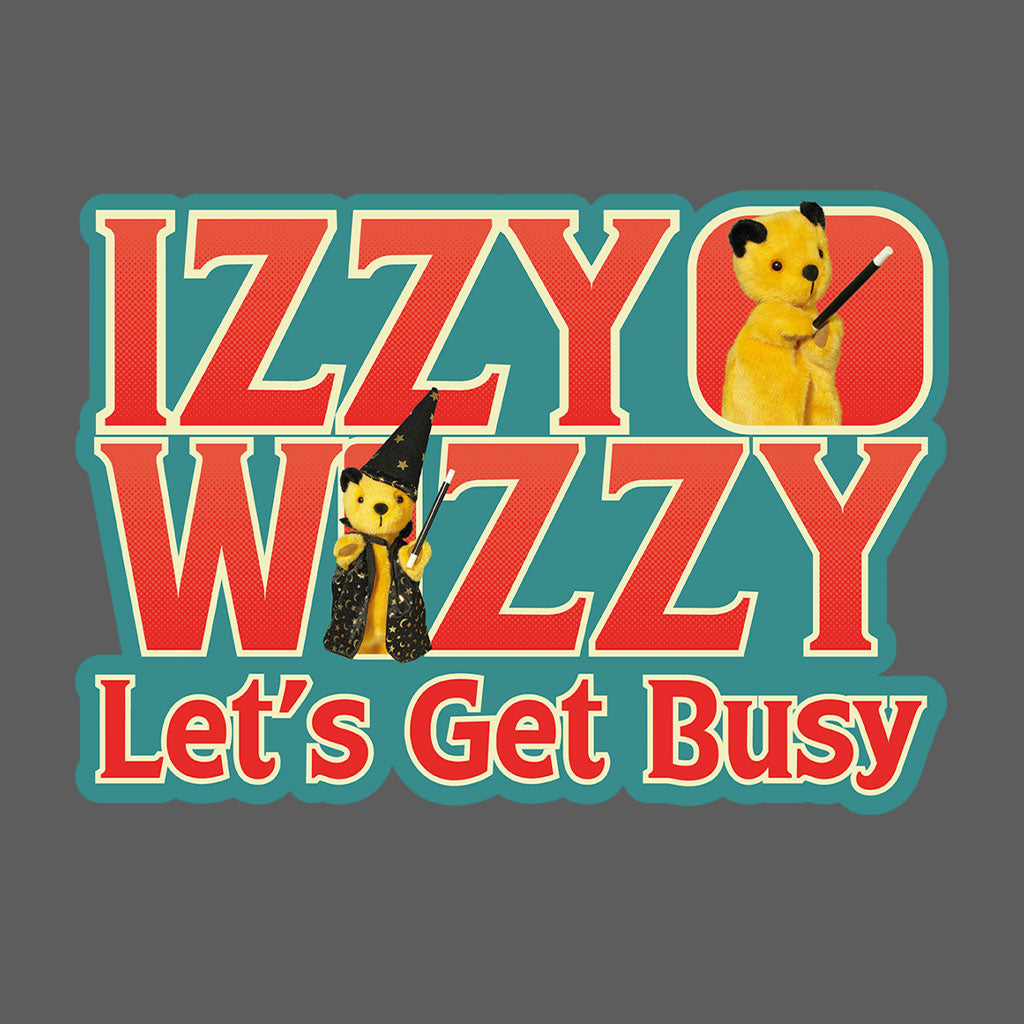 Sooty Izzy Wizzy Let's Get Busy Magic Cloak Men's T-Shirt-Sooty's Shop