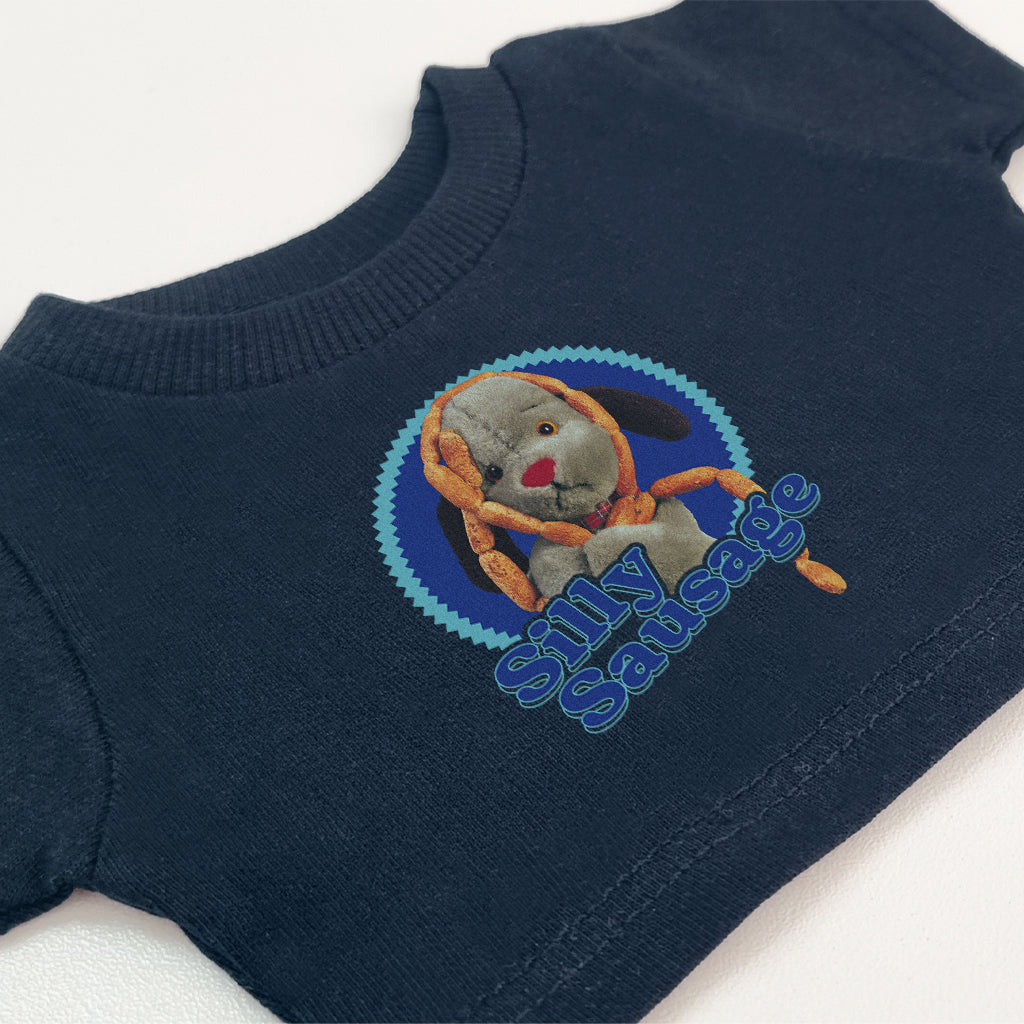 Sooty Sweep Silly Sausage Mini Tee-Sooty's Shop