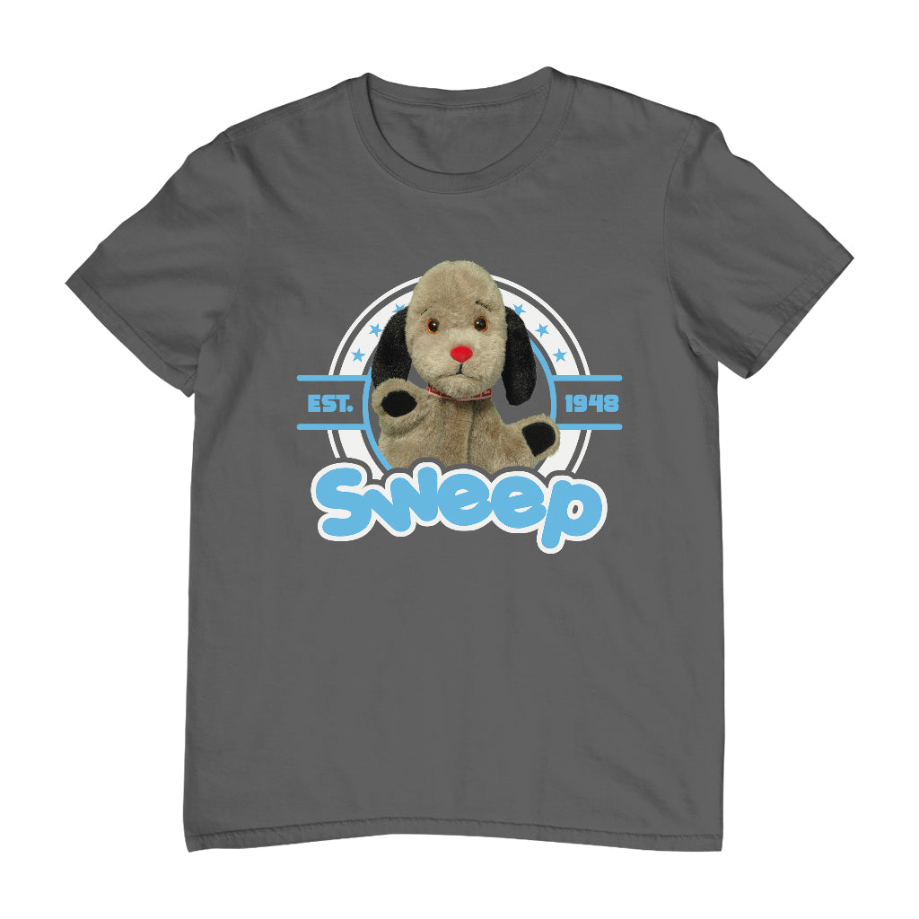 Sooty Sweep Star Sports Badge Men's T-Shirt-Sooty's Shop