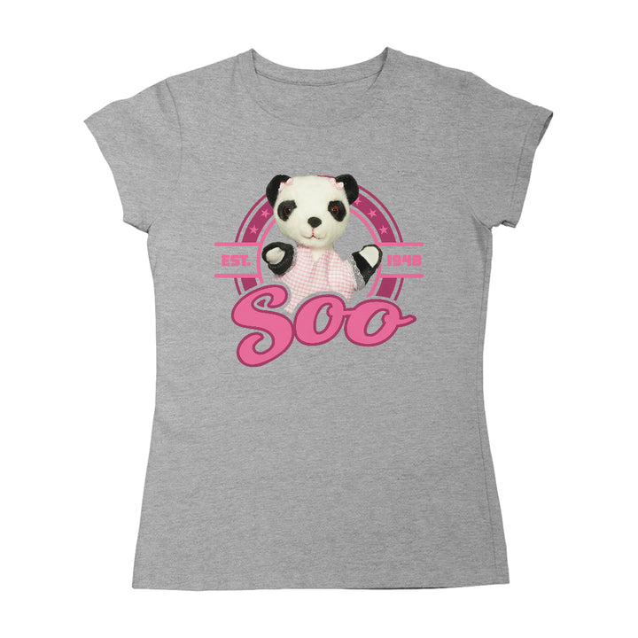 Sooty Soo Star Sports Badge Women's T-Shirt-Sooty's Shop