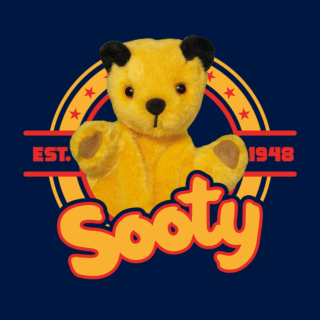 Sooty Star Sports Badge Kids T-Shirt-Sooty's Shop