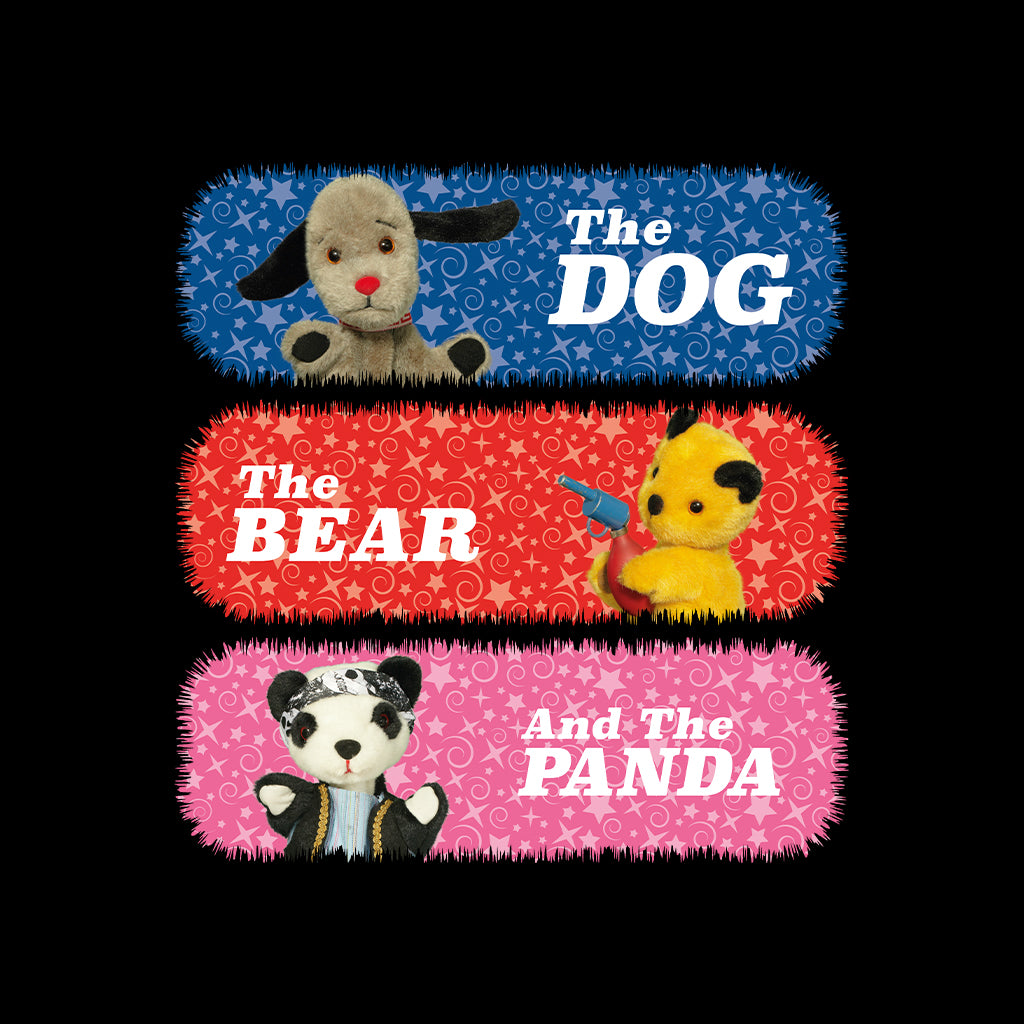 Sooty Sweep And Soo The Dog The Bear And The Panda Mini Tee-Sooty's Shop