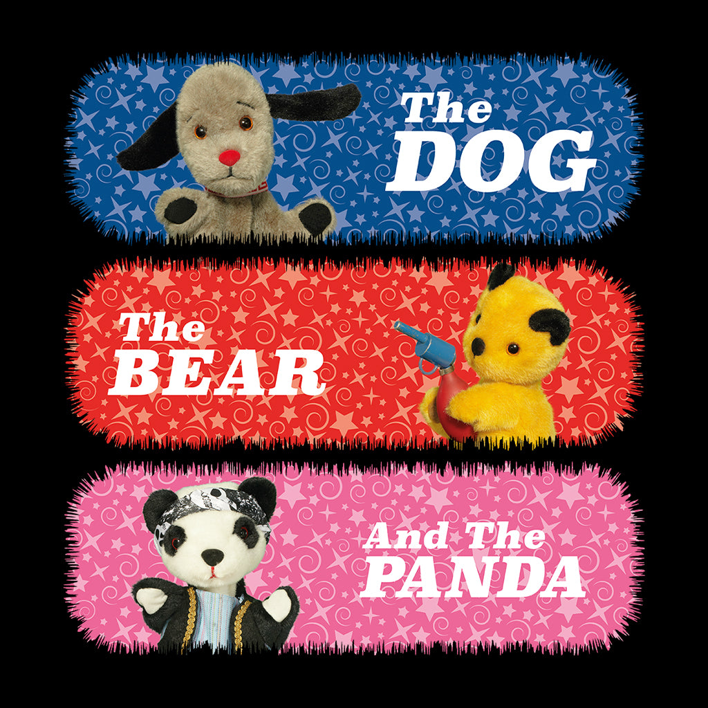 Sooty Sweep And Soo The Dog The Bear And The Panda Women's T-Shirt-Sooty's Shop