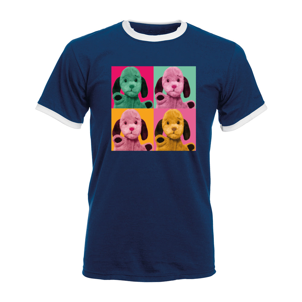 Sweep Pop Art Men's Ringer T-Shirt-Sooty's Shop