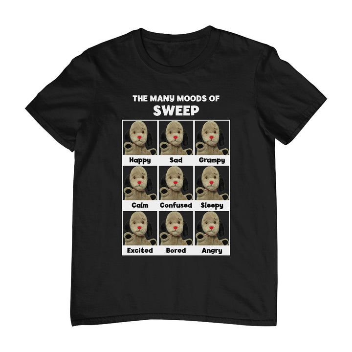 Sooty The Many Moods Of Sweep Men's T-Shirt-Sooty's Shop