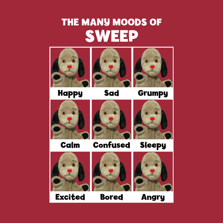Sooty The Many Moods Of Sweep Mini Hoodie-Sooty's Shop