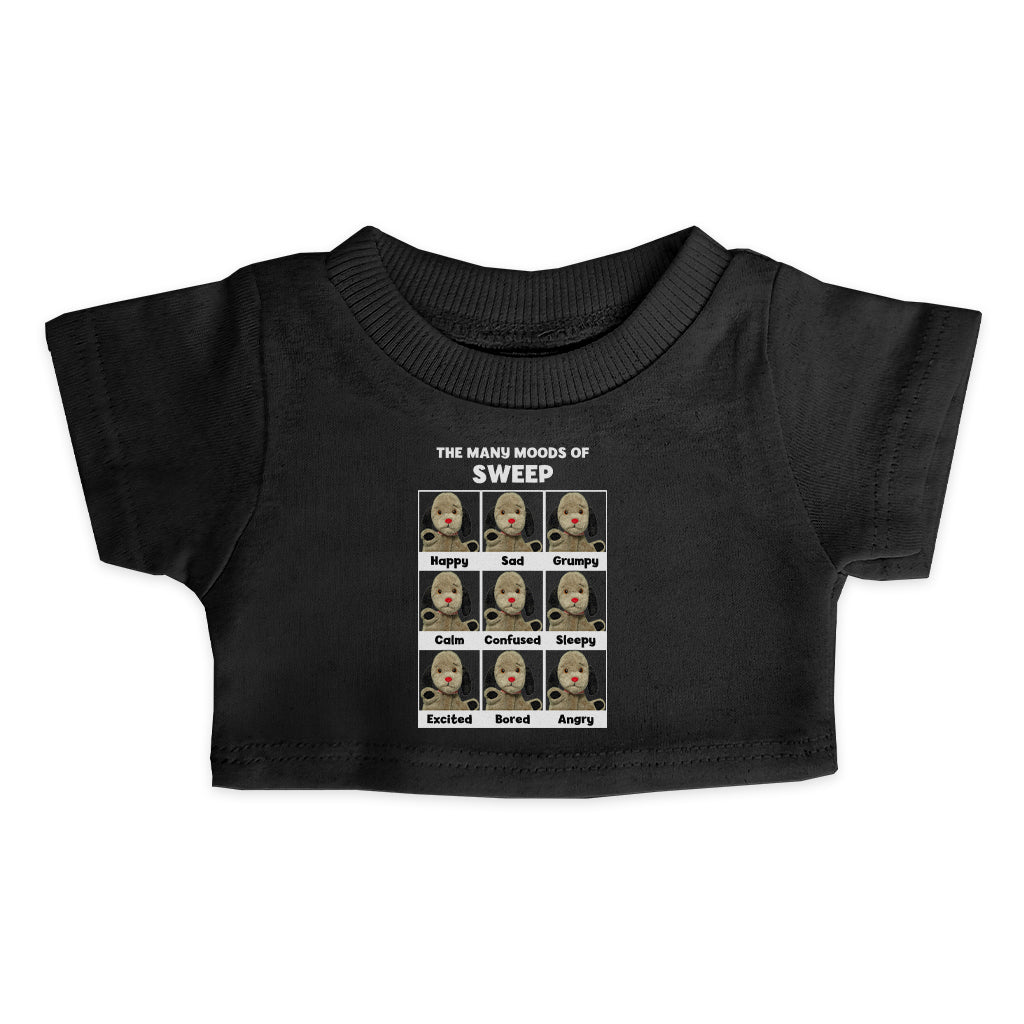 Sooty The Many Moods Of Sweep Mini Tee-Sooty's Shop