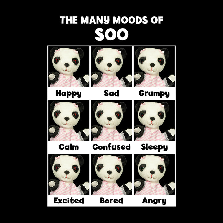 Sooty The Many Moods Of Soo Women's T-Shirt-Sooty's Shop