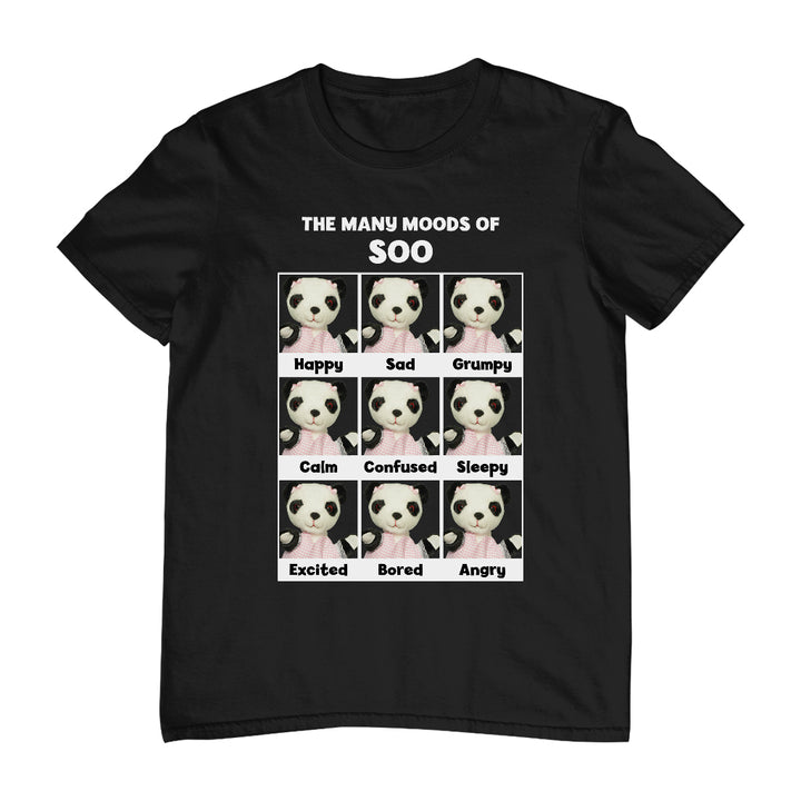 Sooty The Many Moods Of Soo Men's T-Shirt-Sooty's Shop