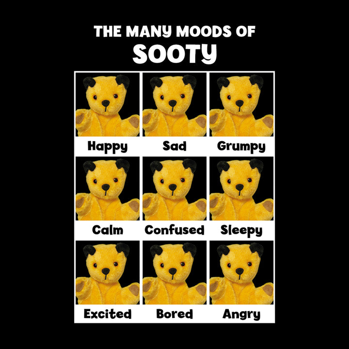 The Many Moods Of Sooty Kids T-Shirt-Sooty's Shop