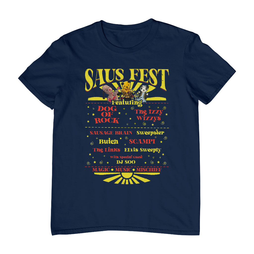 Sooty Saus Fest Music Festival Men's T-Shirt-Sooty's Shop