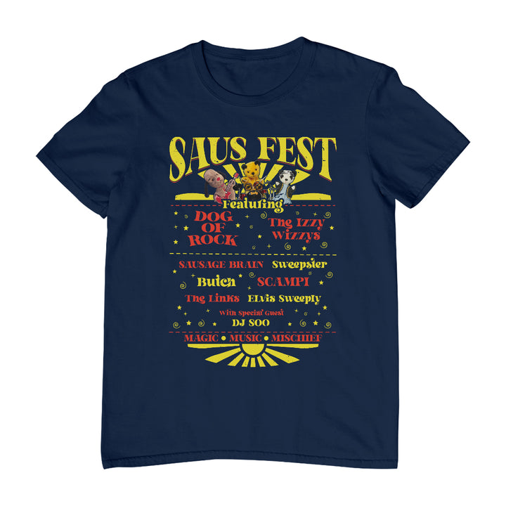 Sooty Saus Fest Music Festival Men's T-Shirt-Sooty's Shop