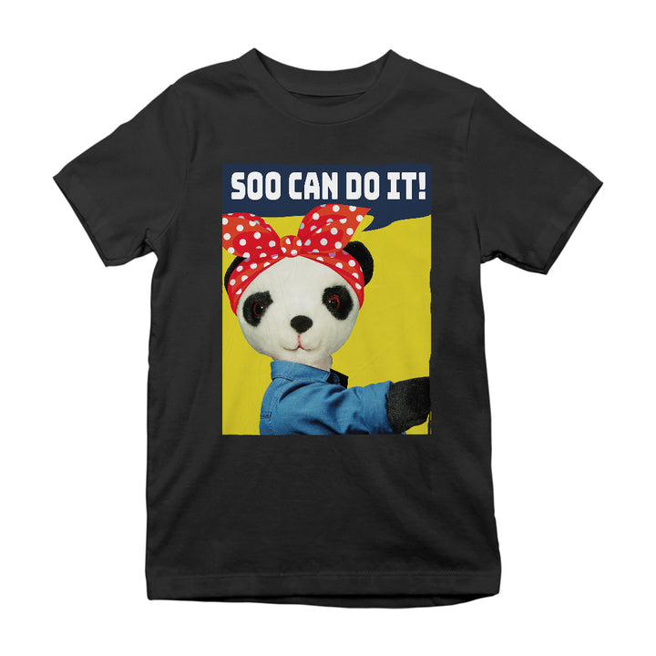 Sooty Soo Can Do It Kids T-Shirt-Sooty's Shop