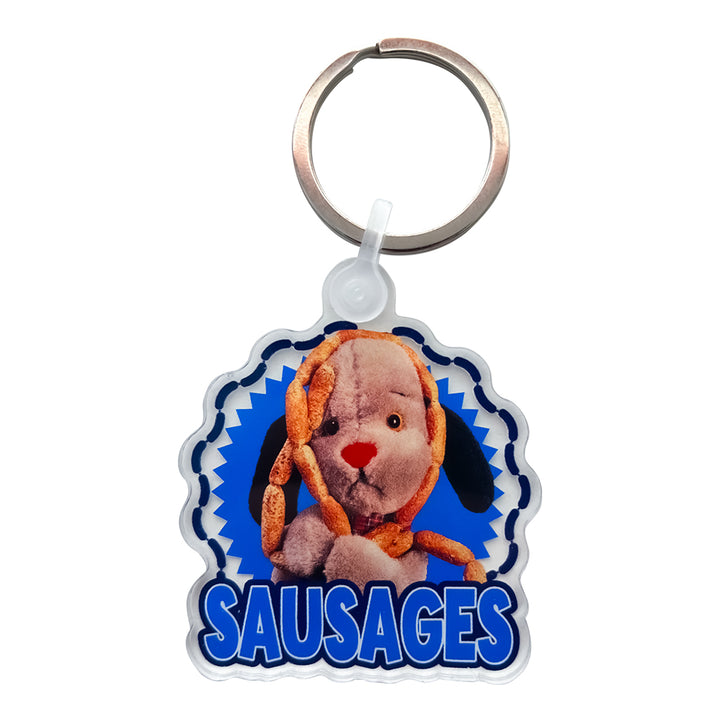 Sweep Sausages Keyring-Sooty's Shop