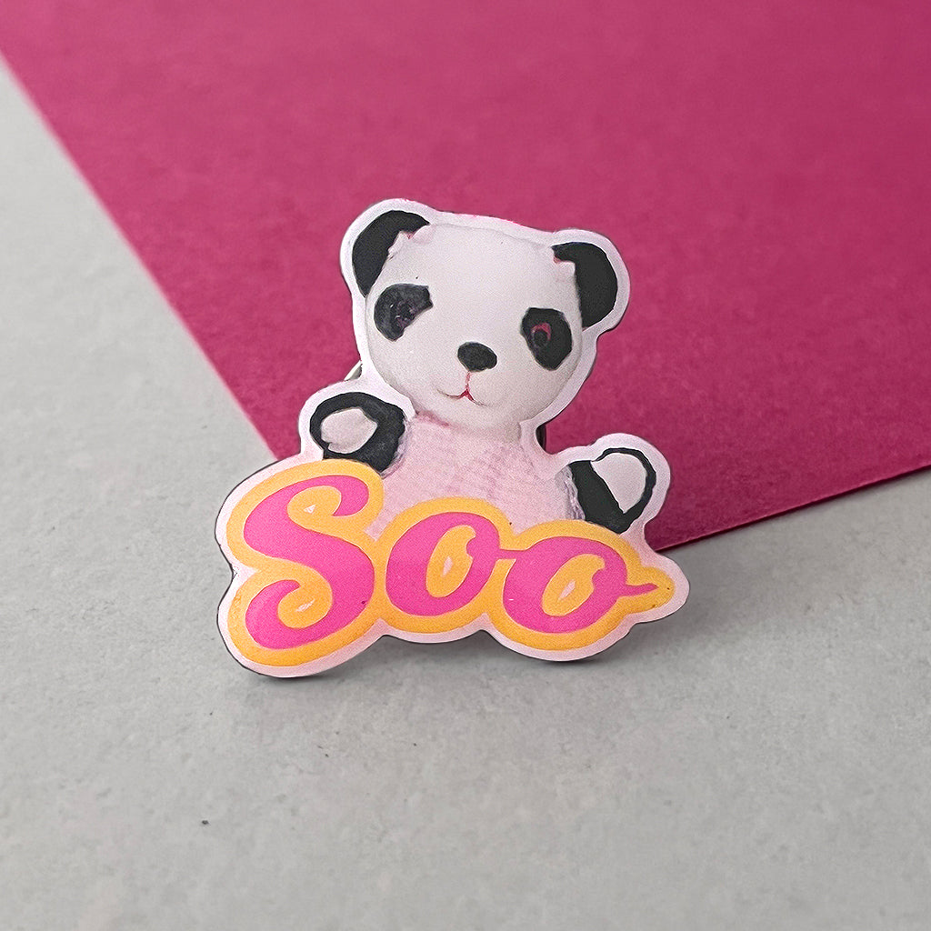 Soo Pin Badge-Sooty's Shop