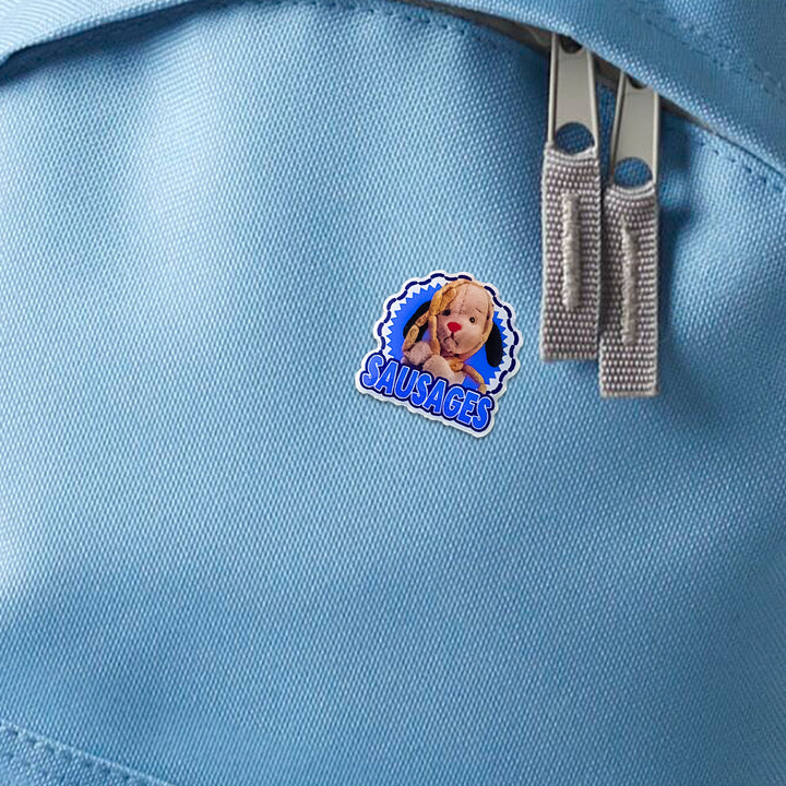 Sweep Sausages Pin Badge-Sooty's Shop