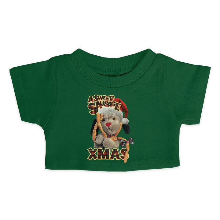 Sooty A Sweep Sausage Xmas Mini Tee-Sooty's Shop