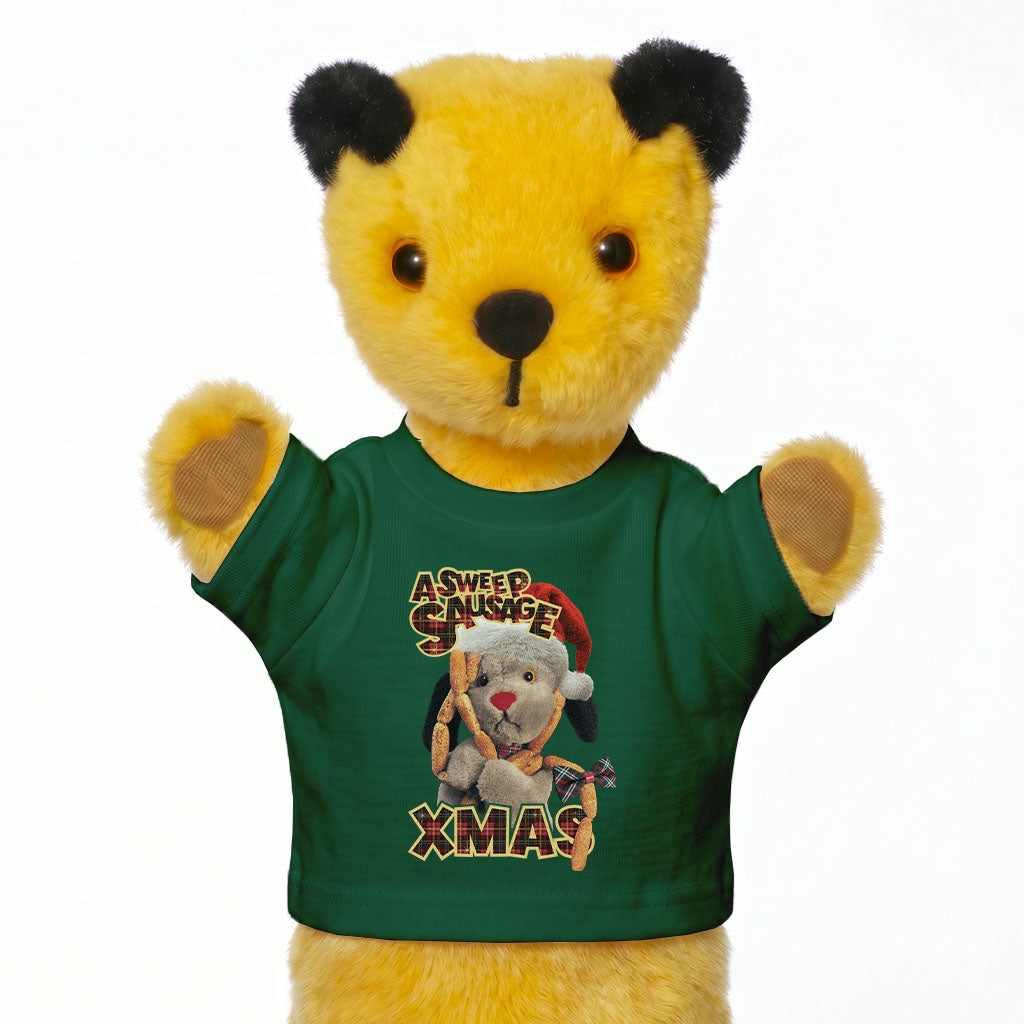 Sooty A Sweep Sausage Xmas Mini Tee-Sooty's Shop