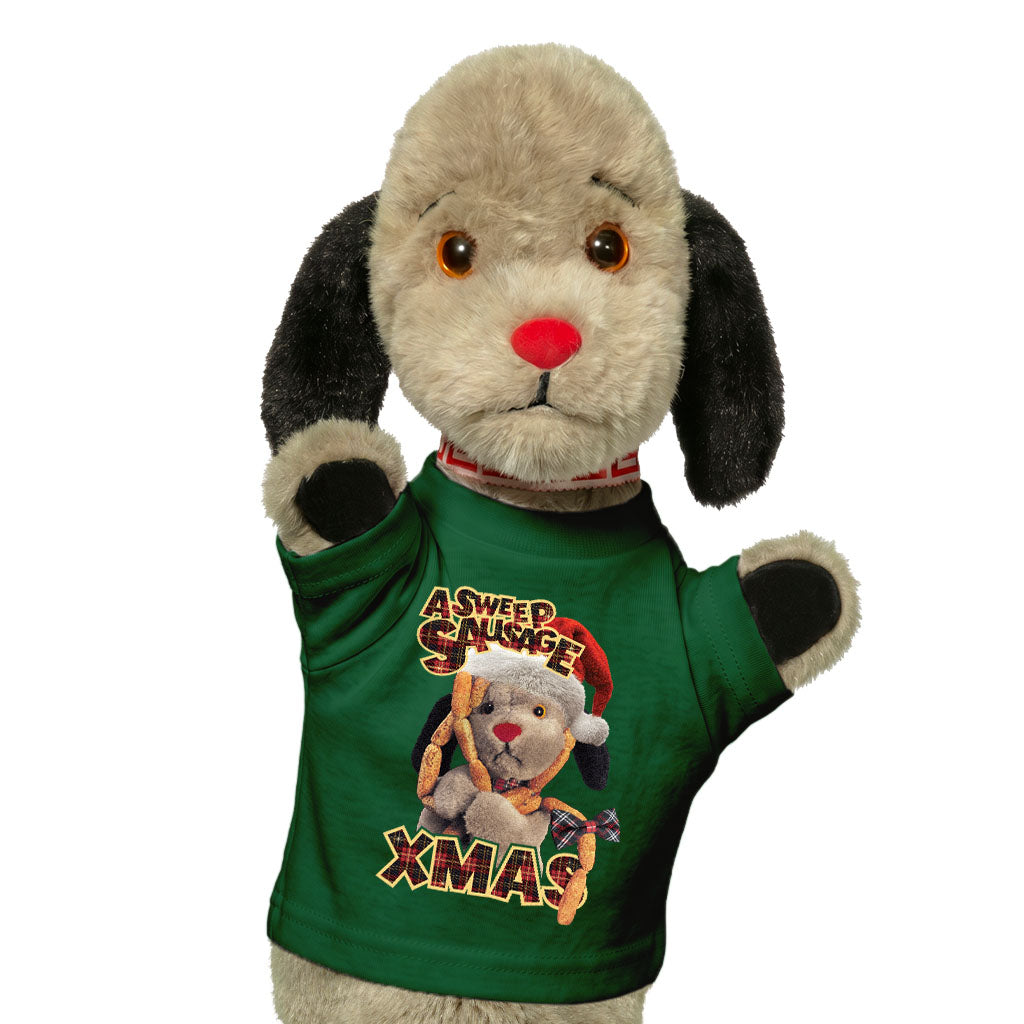 Sooty A Sweep Sausage Xmas Mini Tee-Sooty's Shop