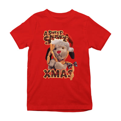 A Sweep Sausage Xmas Christmas Kids T-Shirt-Sooty's Shop