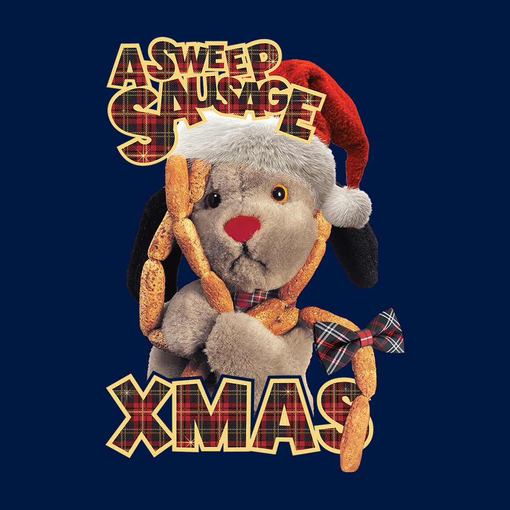 A Sweep Sausage Xmas Christmas Women's Sweatshirt-Sooty's Shop