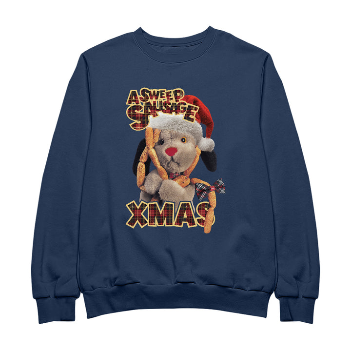 A Sweep Sausage Xmas Christmas Women's Sweatshirt-Sooty's Shop
