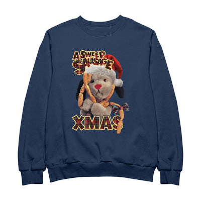 A Sweep Sausage Xmas Christmas Women's Sweatshirt-Sooty's Shop