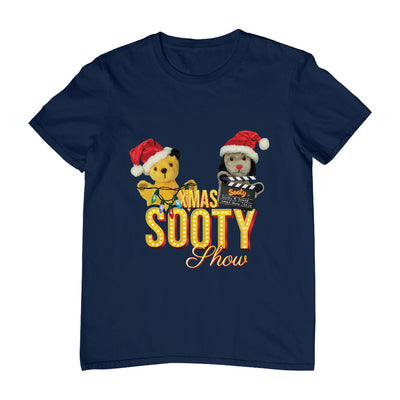 Sooty And Sweep Xmas Show Christmas Lights Men's T-Shirt-Sooty's Shop