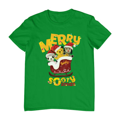 Merry Sooty Xmas Christmas Sleigh Men's T-Shirt-Sooty's Shop